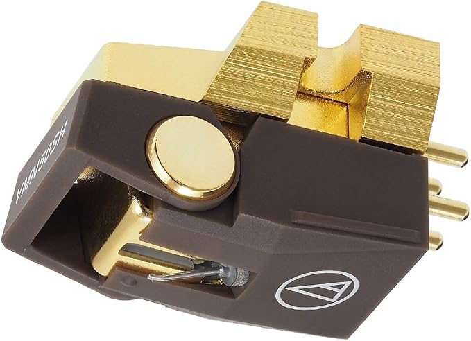 Audio-Technica VM750SH Dual Moving Magnet Turntable Phono Cartridge (Brown)