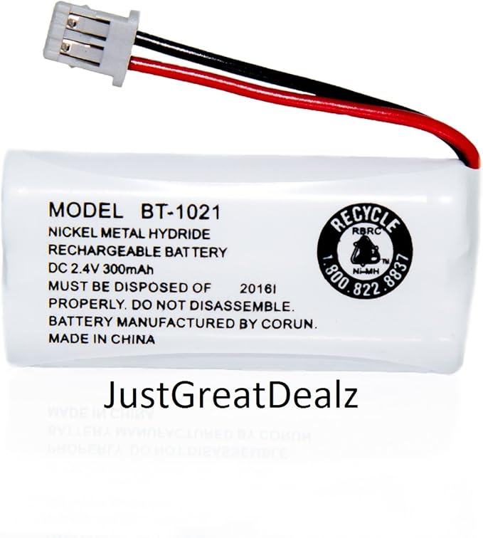 JustGreatDealz Battery BT-1021 BT1021 BBTG0798001 for Uniden Cordless Handset Telephones
