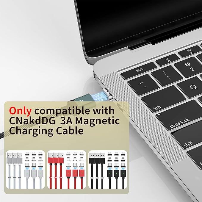 Magnetic Connector Tips Head for Iproduct Devices (5 Pack), only Compatible 3A Magnetic Charging Cable