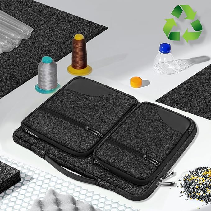 ZINZ Laptop Case 17 17.3 inches Sleeve Slim Briefcase Spill-Resistant Handbag for Most Popular 17" 17.3" Notebooks，B01K02