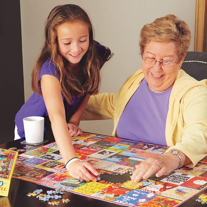 White Mountain Puzzles - Country Weekend - 1000 Piece Jigsaw Puzzle for Adults & Kids - Fun Family Activity - 24"x30"