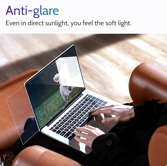 3 Pcs 17" Anti Blue Light Screen Protector Compatible With Lenovo Hp Dell Acer Asus Samsung etc Laptop-16:10 Aspect, 17 Inch Computer Monitor Glare Filter Uv Blocker Shield Cover Eye Protection Film