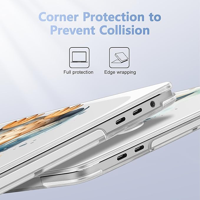 for MacBook Pro 16 inch Case 2019 2020 Release Model A2141, Plastic Hard Shell Cover with Keyboard Cover for MacBook Pro 16 inch with Touch Bar & Touch ID - Cute owl