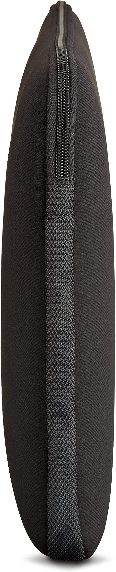 Amazon Basics 17.3-inch Laptop Sleeve, Protective Case with Zipper - Black