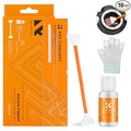 K&F Concept APS-C Sensor Cleaning Kit, Digital Camera Lens Cleaner - 20ml Cleaner, Gloves & 10 X 16mm Double-Tipped Swabs for APS-C Type CMOS & CCD Sensors