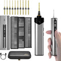 AM ARROWMAX Mini Electric Screwdriver & Drilling Adapter, 600RPM Precision Screwdriver | Mini Electric Drill 2 in 1 Tool Set, 70 Bit, 5 Torque Settings, Power Screwdriver for Phones Watch Laptops