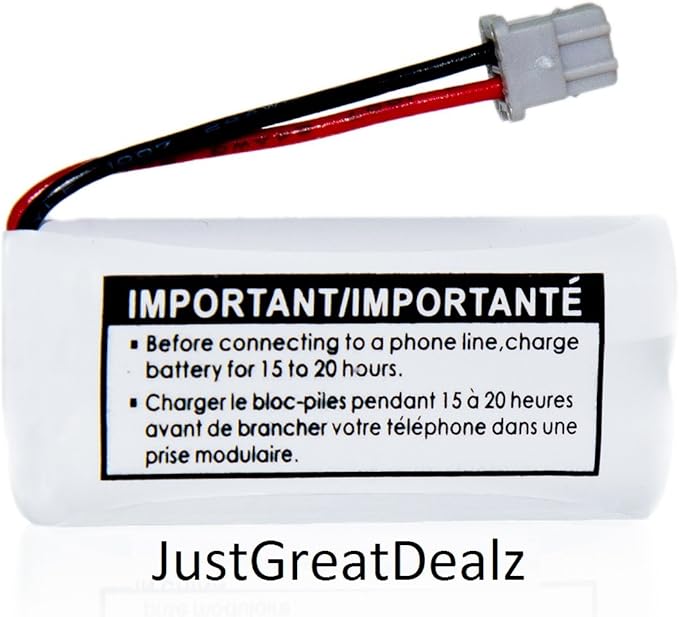 JustGreatDealz Battery BT-1021 BT1021 BBTG0798001 for Uniden Cordless Handset Telephones (3-Pack)