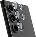For Samsung Galaxy S24 Ultra Camera Lens Protector, Individual Lens Protector, Ultra HD 9H Tempered Glass Screen Protective Cover, Anti-scratch, Military Grade Drop Protection 2 Set. (Clear, S24 Ultra)