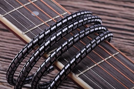 Aux Cord, Audiophile 3.5mm Stereo Audio Cable [2m (6.5Feet), Silvered-Plated Copper core, Right Angle] Unbreakable and Great for Phone, Laptop, Tablets,Headphones, Cars and More.