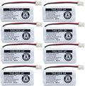 BT162342/BT262342 Cordless Phone Batteries 2.4V 600mAh Ni-Mh BT166342/BT266342 CS6114 CS6419 CS6719EL52300 CL80111 (8 Pack)
