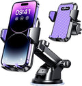 VANMASS 2025【Strongest & Military-Grade】Car Phone Mount【Patent & Safety Certs】Ultimate Cell Phone Holder Handsfree Stand for Dashboard Window Vent for iPhone 16 Pro Max 15 14 13 Samsung Android Truck