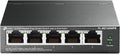 TP-Link TL-SG105MPE | Easy Smart Managed | 4 PoE+ Ports @120W, w/ 1 Uplink Gigabit Port | QoS, Vlan, IGMP & LAG | Fanless | PoE Auto Recovery | 3 Year Protection