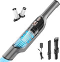 Zefiro Handheld Car Vacuum Cleaner, 22KPa Hand Held Vacuum Cordless Rechargeable with 2 HEPA Filters, 2 High Powerful Suction, 2 Nozzles, Portable Mini Dustbuster for Car, Home, Office, Pet Hair, S10