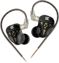 KZ DQS Wired Earbuds Dynamic Driver in Ear Monitor Headphone Semi-Open HiFi Bass Earphone 2pin 3.5mm Gaming Earbuds (Without Mic)
