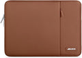 MOSISO Laptop Case 13 inch, 13 inch Laptop Sleeve Compatible with MacBook Air M4 M3 M2 M1 2025-2018 / Pro M2 M1 2025-2016, Polyester Vertical Computer Sleeve Bag with Pocket, Caramel Brown