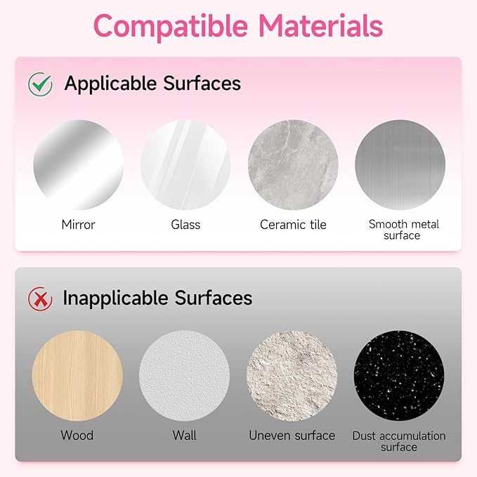 Silicone Suction Cup Phone Case Mount Double Sided, Phone Accessories Hands-Free Strong Grip Holder for Selfies and Videos, Silicon Phone Stand for iPhone and Android Sky Blue
