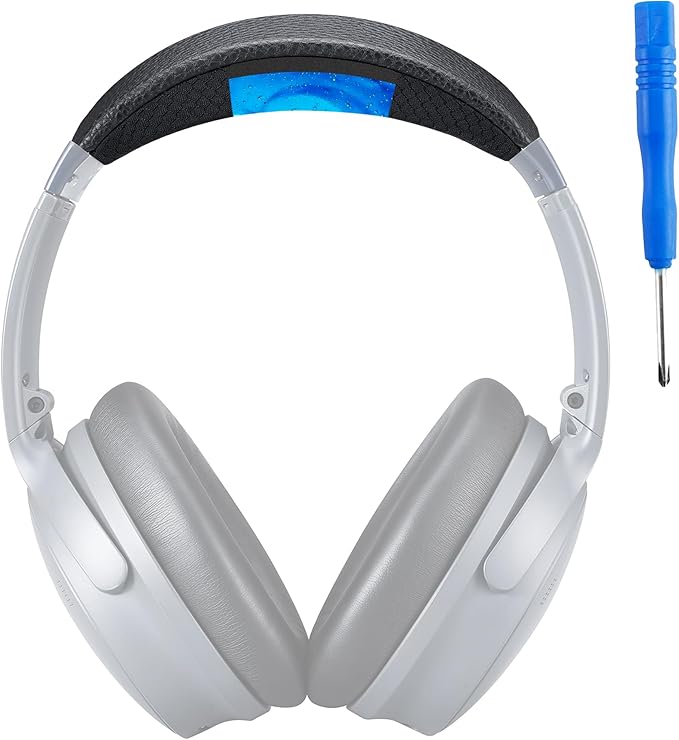 quietcomfort QC35 ii QC35 cool gel headband cushion cover. Compatible with Bose QuietComfort 2023 QC45 QC35 QC35 II QCSE Headphones. Easy DIY Fit | COOLING GEL | EXTRA THICK