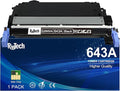 643A Black Toner Cartridge,Compatible for HP 643 A Q5950A for HP Color Laserjet 4700 Series 4700dn 4700dtn 4700n Printer, ( 1 Pack ,Up to 11,000 Pages )