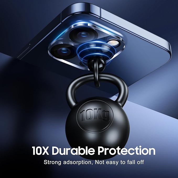 UniqueMe Compatible for 3 Pack iPhone 15 Pro/iPhone 15 Pro Max Camera Lens Protector, [Drop Protection] [Case Friendly] 9H Tempered Glass Camera Cover Screen [New Version]