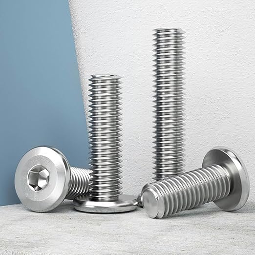1/4-20 x 1 (25 Pack) Flat Head Hex Socket Cap Screws Bolts, 304 Stainless Steel 18-8, Hex Drive, Bright Finish, Fully Machine Thread