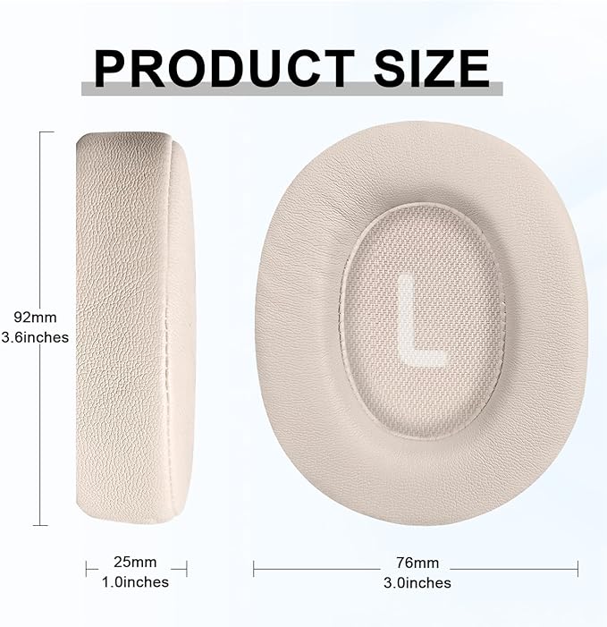 Replacement Ear Pads for JBL Tune 700(700BT)/710(710BT)/720(720BT)/750(750BT,750BTNC)/760(760NC)/770(770NC) Headphones, Headset Ear Cushions, Headset Earpads, Ear Cups Cover (Pink)