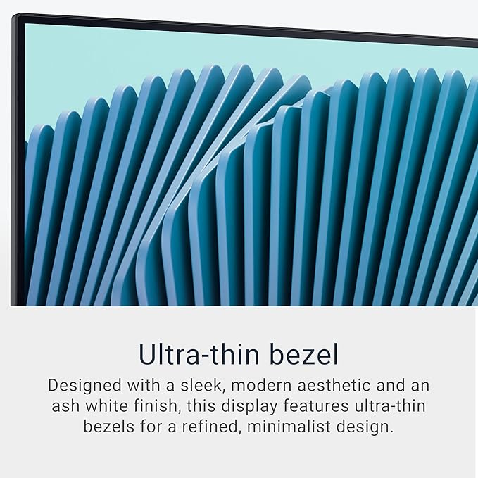 Dell 32 Plus 4K Monitor - S3225QS - 31.5-inch 4K (3840 x 2160) up to 120Hz 16:9 Display, VA Panel, AMD FreeSync Premium, 99% sRGB, 95% DCI-P3, 1500:1 Contrast Ratio, Comfortview Plus - Ash White