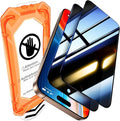 UniqueMe for iPhone 12 / iPhone 12 Pro Privacy Screen Protector - [Military Grade Shatterproof & 9H+ Hardness] Screen Protector 12 Pro Tempered Glass Full Coverage Protection, Easy to install, 2 Packs