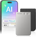 Plaud Note AI Voice Recorder, Voice Recorder w/Case, App Control, Transcribe & Summarize with AI Technology, Support 112 Languages, 64GB Memory, Audio Recorder for Lectures, Meetings, Calls, Silver