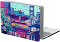 Compatible with MacBook Air 13.3 13.6 Inch Case 2022 2021 2020 2019 Plastic Hard Shell Case Cover,13.6 Air (A2681) M2 2022, Traditional Japanese Architecture
