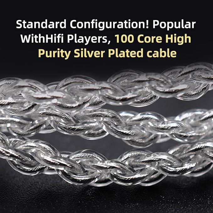KZ ZSN Pro X in Ear Monitor Earphone 1BA 1DD Hybrid Dynamic Dual Driver IEM Wired Earbuds HiFi Sport Gaming Headphones Compatibility for Phone Computer Tablet