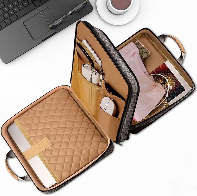 ZINZ Slim Expandable Laptop Case 13 Inch Sleeve Upgraded Protective Durable Recycled Briefcase for 13" MacBook Air/Pro M1/M2, iPad Pro 12,9, Surface Pro 3/4/5/6/2017 12.3",XPS 13,D01G03