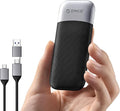 ORICO 256GB Portable SSD, Up to 1050MB/s, Compact with 2 in 1 USB C & A Cable, External Solid State Drives, Reliable Storage for USB C Smartphone, Tablet, PC - M10PRO