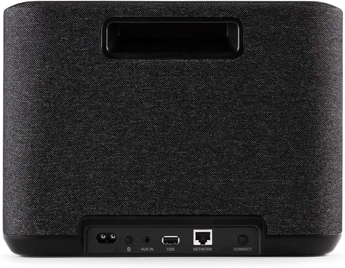 Denon Home 250 Wireless Smart Speaker – Mid-Size, Stereo Sound, Wi-Fi & Bluetooth, HEOS Built-in, Alexa Built-in, Siri & AirPlay 2, Spotify Connect, Multi-Room Support, Black