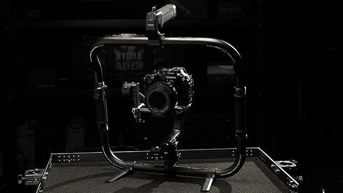 Tilta Basic Ring Grip Plus Compatible with DJI Ronin RS3 Pro/ RS4/ RS4 Pro | Improved Stability, Movement & Flexibility | Aluminum Alloy | Multiple Power Options