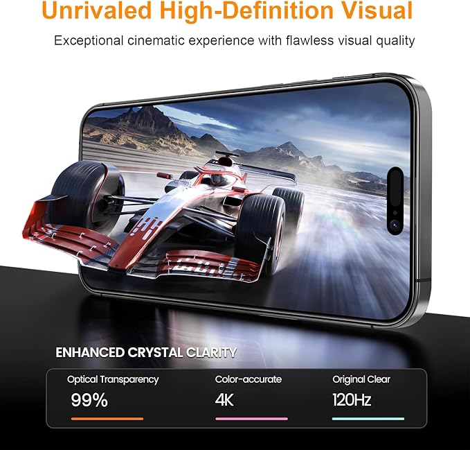 OneFish Full Edge Coverage Tempered Glass Screen Protector for IPhone 11 Pro Max/IPhone Xs Max 6.5 inch 2 Pack Edge Reinforcement, Self-Aligning Installation, Case Friendly HD Screen Protectors