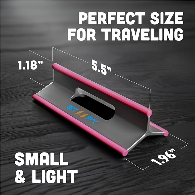 Steepy Adjustable Laptop Stand 3 Heights Laptop Riser for Desk