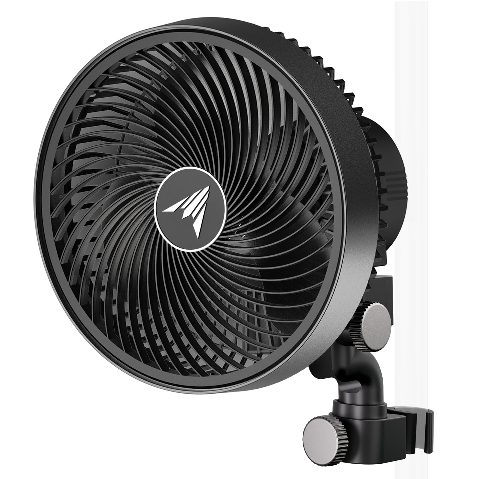 AC Infinity CLOUDRAY S9, Grow Tent Clip Fan 9” with Redesigned Long-Life EC Motor, Custom 10 Dynamic Wind Speeds and 10-Level Oscillation, Weatherproof IP-54, for Hydroponics Circulation Cooling