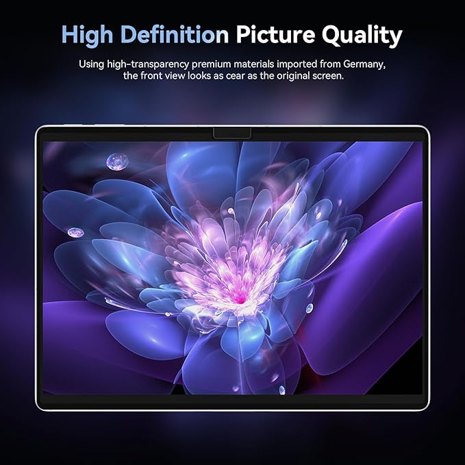 Privacy Filter Compatible with Microsoft Surface Pro 10 (2024) / 9 (2022) / 8 (2021) / X (2021, 2019), Easy On/Off 13 Inch Removable Anti Spy Glare Blue Light Privacy Screen