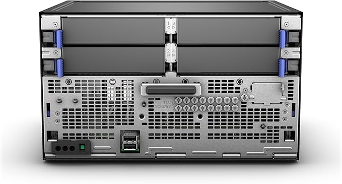 Hewlett Packard Enterprise ProLiant MicroServer Gen11 Tower Server, Intel Xeon E-2414 Processor, 16GB Memory, External 180W US Power Supply (HPE Smart Choice P78521-005)
