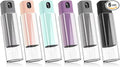 6 Pack Screen Cleaner 3-in-1 Touchscreen Mist Cleaner Spray and Microfiber Cloth Built-in Cleaning Solution Portable Reusable Fingerprint-Proof Spray Bottle for Phone Laptop iPad TV Monitor Car Screen