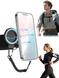 Magnetic Belt Clip Universal Wrist/Backpack Phone Holder Mount for Running Hiking Traveling Tactical Gear Plate Carrier Accessories