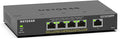 NETGEAR 5 Port PoE Gigabit Ethernet Easy Smart Managed Essentials Switch (GS305EPP) - with 4 x PoE+ @ 120W, Desktop or Wall Mount