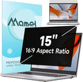 Nano Laptop Privacy Screen 15.6 Inch 16:9, No Glue Computer Monitor Privacy Shield, Matte Anti Glare Blue Light Filter Compatible with Lenovo Hp Dell Acer Asus Thinkpad Envy Xps