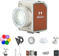 Harlowe Micro Portable Led Light for Camera 8W Bi-Color 2700K-6500K CRI/TLCI 96+ Small Camera Lighting Kit Mini Cube Fill Light for Photography and Video Recording Micro Master Kit