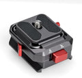 IFOOTAGE Q38-RSMINI Quick Plate, Tripod Quick Release System, Camera Screw Tripod Mount Plate, Easy to Lock for Tripods, Stabilizers, DSLR, Sliders, Lightweight and Compact for Photographers