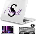Mektron Customizable Name Case for MacBook Pro 16" M4 A3403 A3186 M3 A2991 M2 A2780 M1 A2485 (2021/2023/2024) Pro/Max with Touch ID, Hard Shell Plastic Laptop Cover