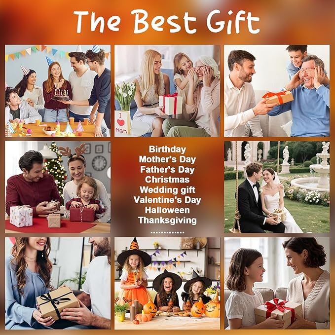 Custom Photo Puzzle – Personalized 1000 Piece Jigsaw Puzzle from Your Photos – Custom Puzzle Gift for Family, Pets, Wedding, Anniversary, Adults, and Couples(1000-vertical)