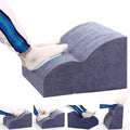 Foot Rest for Under Desk at Work.Multifunctional 3-Tier Foot Stool,with Washable Footrest.for Under Desk,Office Chair Gaming Chair & Sofa,Leg Elevation Pillow,Supports Posture-Blue