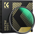 49mm Circular Polarizers Filter, K&F CONCEPT 49MM Circular Polarizer Filter HD 28 Layer Super Slim Multi-Coated CPL Lens Filter (Nano-X Series)