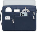 HYZUO 15-16 Inch Laptop Sleeve Bag for MacBook Pro 16 M4/M3/M2/M1 2025-2019, 15" Surface Book, Portable NoteBook Case for 15" 15.6" HP Dell Lenovo ThinkBook Asus Acer Samsung HUAWEI, Navy Blue